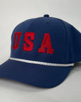 USA Trucker Hat Side View