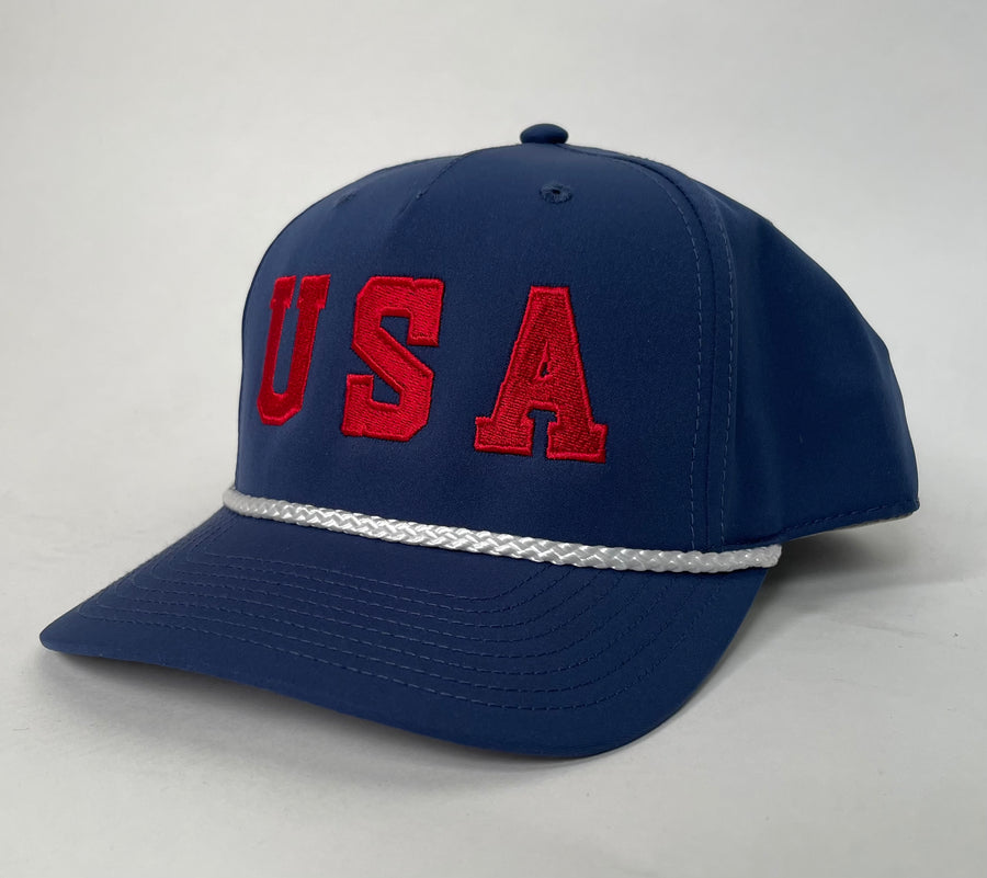 USA Trucker Hat Side View